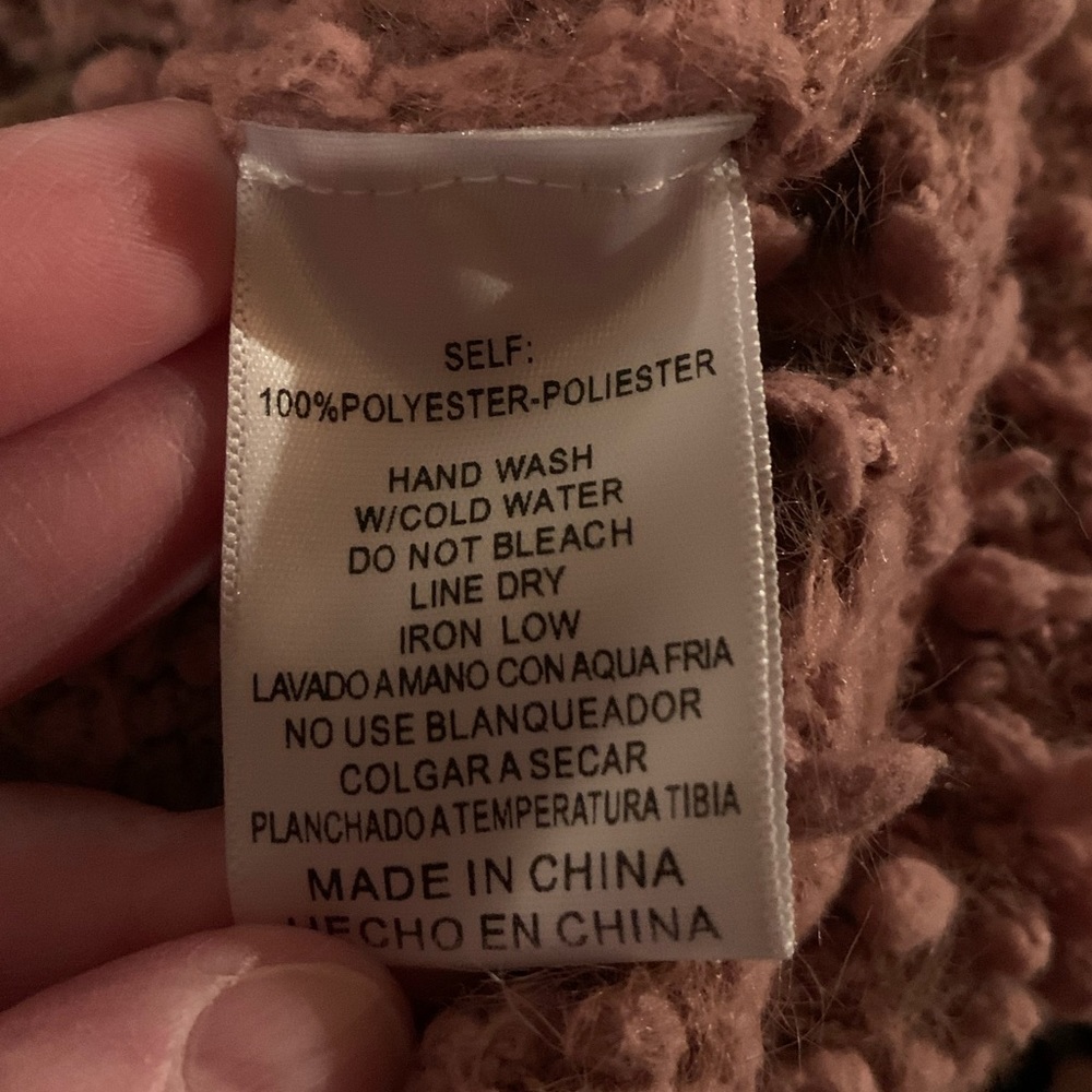 Listicle Ash Rose Cardigan Sweater - Picture 5 of 5